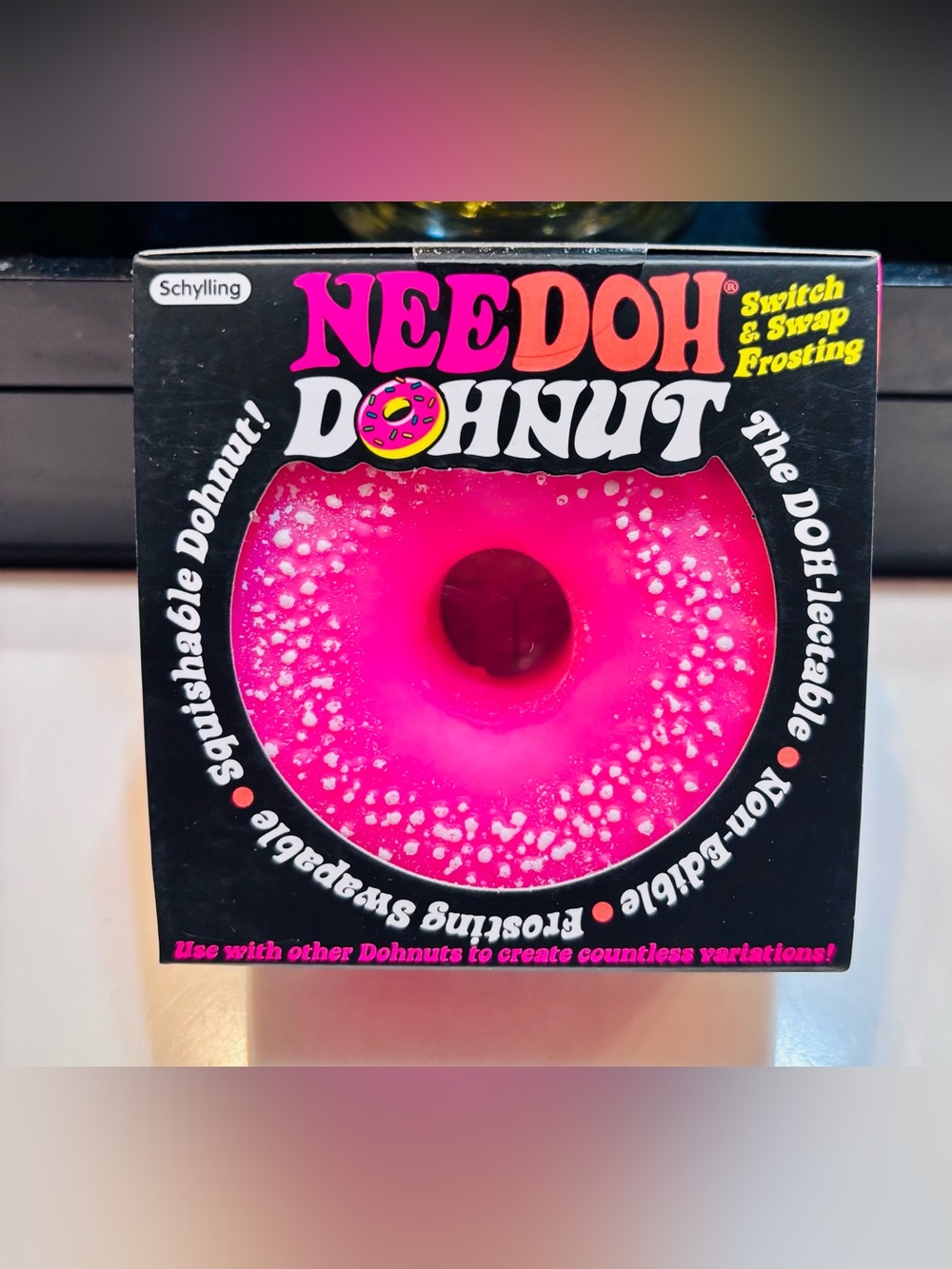 NeeDoh Dohnut Pink Sprinkle